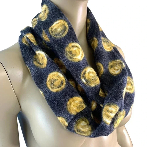 Anthropologie Madison 88 Women's Wool Blend Cowl Snood Head Knit Scarf One Size - Picture 4 of 10